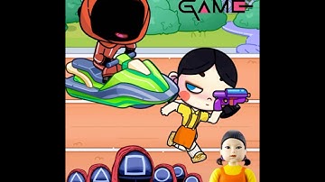 “SQUID GAME” PLAYER 222 CHASED BY DOLL / Avatar world 😱🤯. #avatarworld #squidgame2