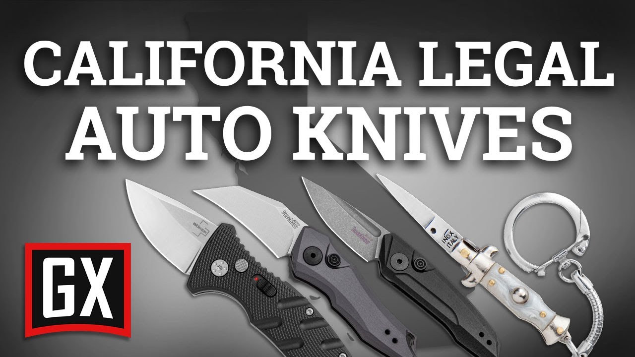 California Legal Automatic Knives 