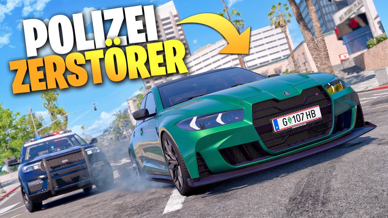 Mein AUTO ZERSTÖRT alle POLIZISTEN!