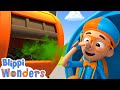 Blippi Animated Series | Garbage Truck | Vehicle Videos For Kids | Cartoons For Kids