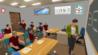 School teacher simulator | virtual school | life game | funny game | kids playing game | part 2 screenshot 3
