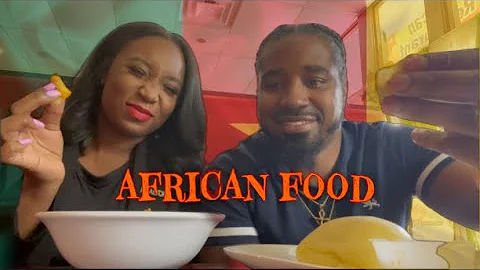 We Tried African Food For The First Time!!!(Egusi Soup And FuFu