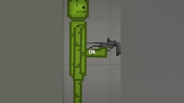 how to hold a gun with two hands in melon playground #melonplayground #funny #gun #shorts