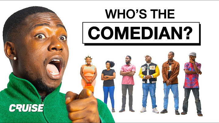 Can SHANK COMICS find the real comedian? | Guess who