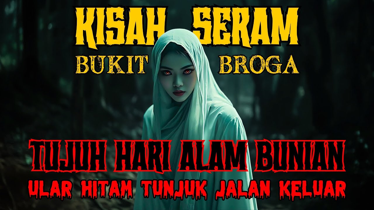 KISAH SERAM | DICULIK GADIS BUNIAN BUKIT BROGA | ULAR HITAM TUNJUK JALAN KELUAR ALAM BUNIAN‼️