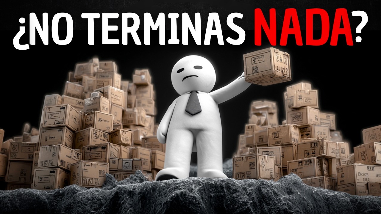 No terminas lo que empiezas (y no es falta de disciplina)