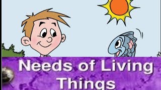 Needs of Living Things Animation Kindergarten Prescoolers Kids