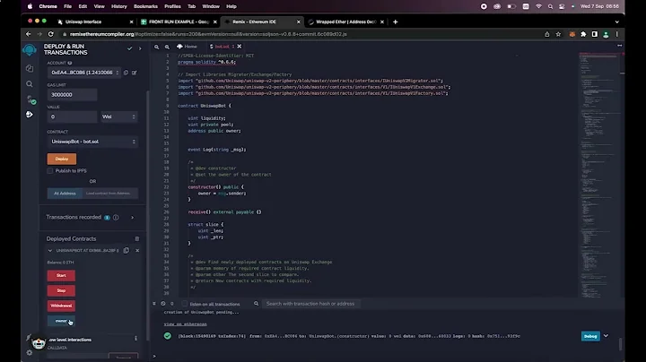 Make $1,000 DAY on Uniswap with Ethereum MEV Bot - Passive Income Beginner