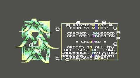 (AMN) Amnesia Intro 21 ! Commodore 64 (C64)