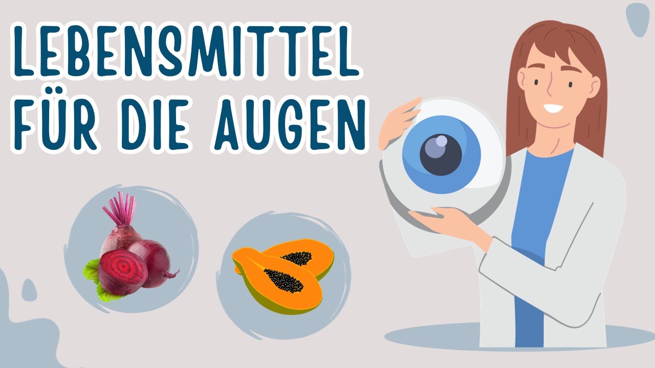 Deutlich Für Die Augen Gut Zu Entziffern 6 Lebensmittel, die gut für die Augen sind - YouTube