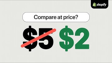 How to Set Compare at Price on Shopify (Strike-Through Discount Price)