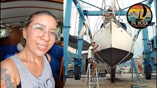 We Launch Our 31ft Monsun #sailing