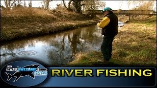 River fishing with Worms- Ep.1- Series 3 - Totally Awesome Fishing