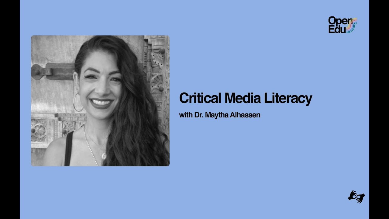 Critical Media Literacy with Dr. Maytha Alhassen