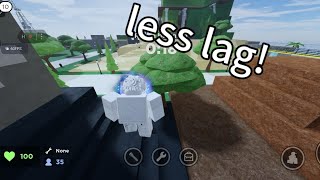 how to get less lag on evade (mobile)..!