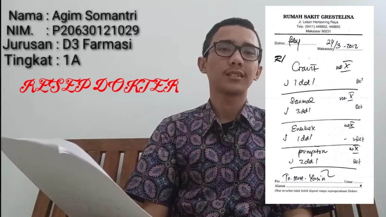 Praktikum Membaca Resep Dokter (Farmasetika Dasar) YouTube