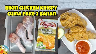 cara membuat ayam kfc dengan tepung sajiku - resep ayam kentucky tepung sajiku. 