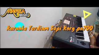 Terdiam Sepi Nazia Marwiana(Andaikan waktu bisa kuputar kembali)- Karaoke Pop Koplo Korg pa700