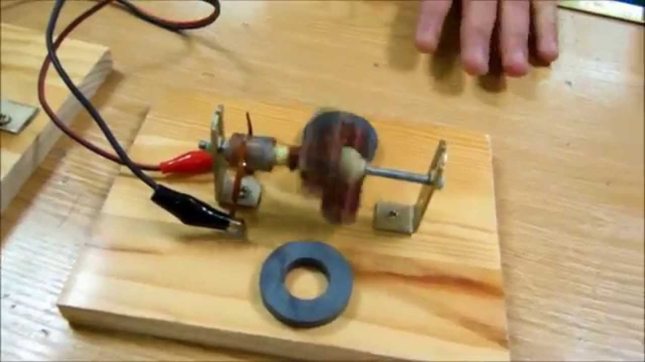 Motor de corriente continua - YouTube