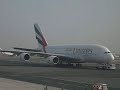 Emirates Airbus A380 in Dubai International Airport