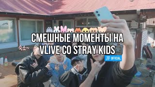 смешные моменты на VLIVE со STRAY KIDS/ funny moments on VLIVE with STRAY KIDS 😇🎉