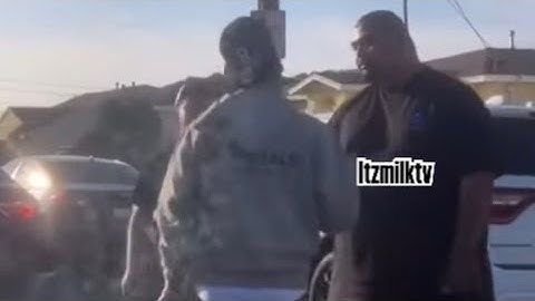 Lefty Gunplay Gets check by Gardena 13 For not Checking in During a Music Video @leftygunplay