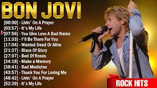 Bon Jovi Greatest Hits Playlist Full Album ~ Best Of Rock Rock Songs Collection Of All Time