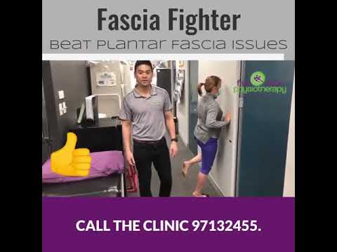 Are you troubled by a plantar fascia injury