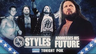 IS AJ STYLES GOING TO RETIRE!?!? WWE SMACKDOWN LIVE STREAM