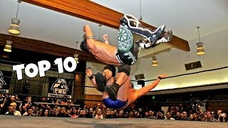 Top 10 - Wrestlers With Amazing Finisher