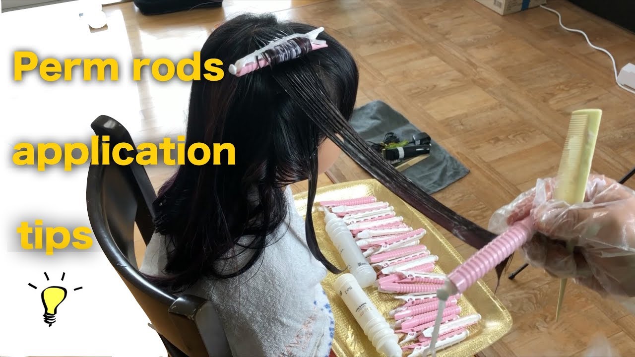 Home & Perm- Perm rod application tip #1 - YouTube
