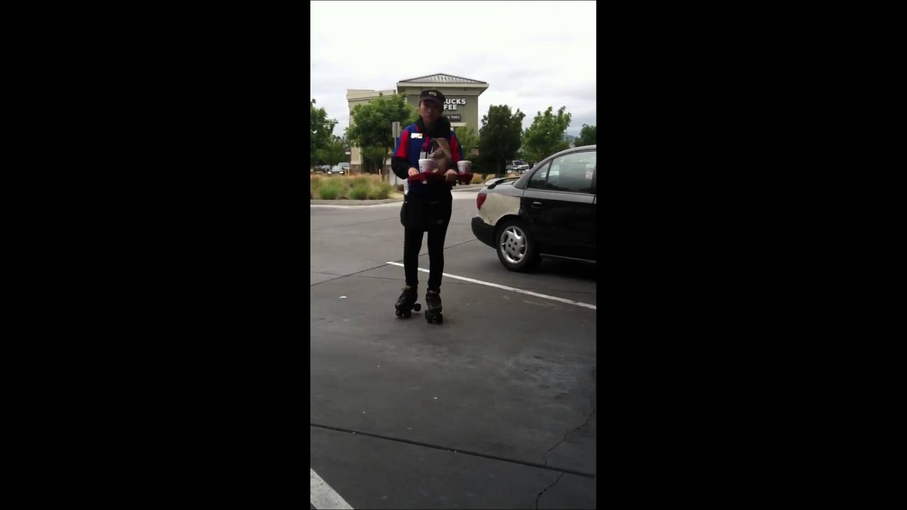Sonic fast food on rollerskates YouTube