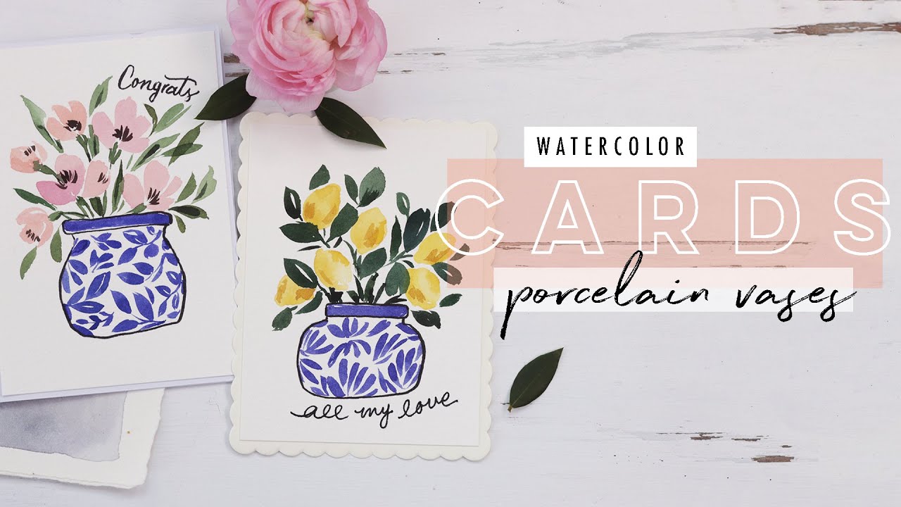 How To Paint Simple Watercolor Cards 