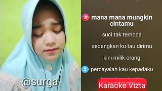 SATU HATI Nada Soraya Ft. Nadi Barakah - Cover by Surga | KARAOKE DANGDUT DUET