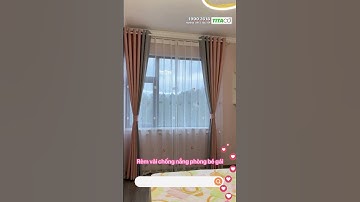 Rèm vải 2 lớp đẹp trang trí phòng #shorts #remcuadep
