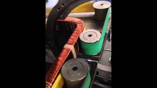 Special rectangular coil winding machine -Yibo  transformer winding machine