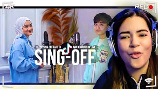 RZD VS @EltasyaNatashaSING-OFF TIKTOK SONGS PART 9 -REACTION (What a Mix) 💃