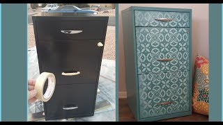 Drab to Fab- File Cabinet