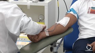 Vanzeiros realizam campanha para doação de sangue em...