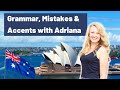 Grammar, Mistakes &amp; Accents with Adriana | The Level Up English Podcast #92