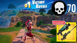70 Elimination Solo vs Squads Wins Full Gameplay (Fortnite chapter 5 session 2)
