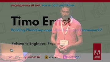 Timo Ernst: Building PhoneGap apps with Vue.js and Framework7