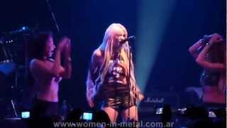 The Pretty Reckless en Argentina - Goin&#39; Down @ Teatro Flores (29/07/2012)