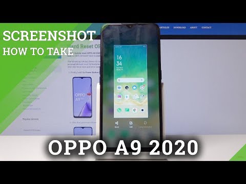 How to Capture Screen in OPPO A9 2020 - Save & Share Screenshot