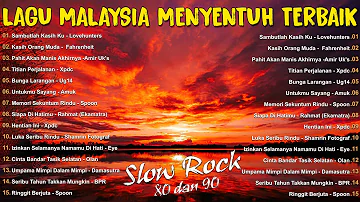 KOLEKSI 40 LAGU JIWANG 80-90AN TERBAIK || LAGU LAMA SLOW ROCK MALAYSIA NI PENUH MEMORI #Full lirik