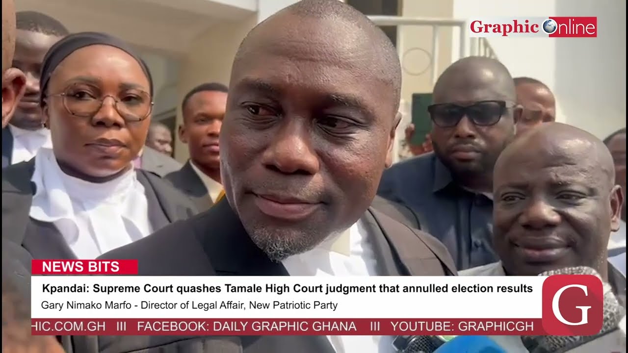 Кпандай: Верховный суд отменил решение Высокого суда Тамале, аннулировавшего результаты выборов.