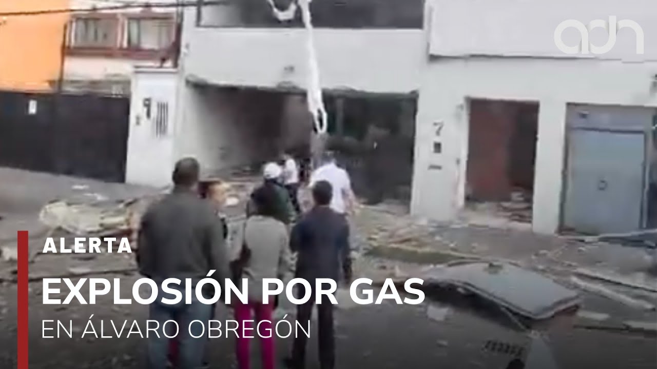 🚨¡Última Hora! Fuerte explosión por gas en colonia Axotla alarma a vecinos de CDMX