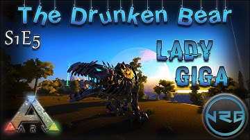 LADY GIGA! - Ark Survival Evolved - Modded Volcano Map  - DBC S1 E5