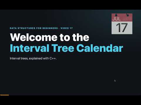 Interval Trees Explained for Beginners 📅 (Data Structures in C++: Overlap Search & Augmented BST)