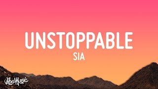 Download Lagu Sia - Unstoppable (Lyrics) (Sped Up)  | 1 Hour Version MP3